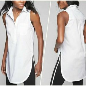 Athleta Button Down Tunic